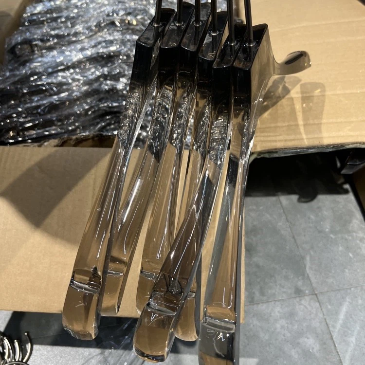 clear acrylic clothes hangers acrylic hanger factory