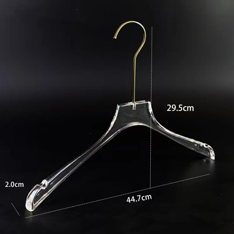 gold acrylic hangers hanger acrylic